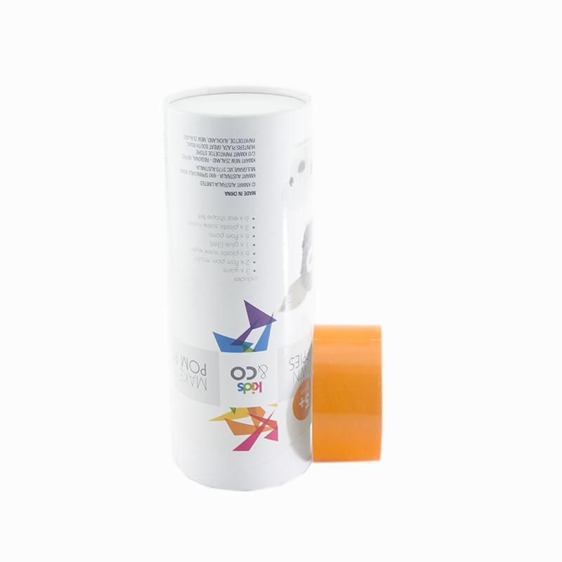 Child POM Packaging Paper Custom Tube Box