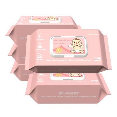 Disposable Biodegradable Wipes Baby Wipes Size Customization