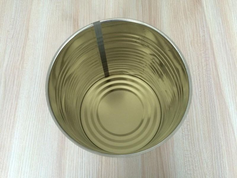 Manufacturers Wholesale Sell Food Grade 603X700 Round Tin Can with Lids Manufacturers for Food Canning