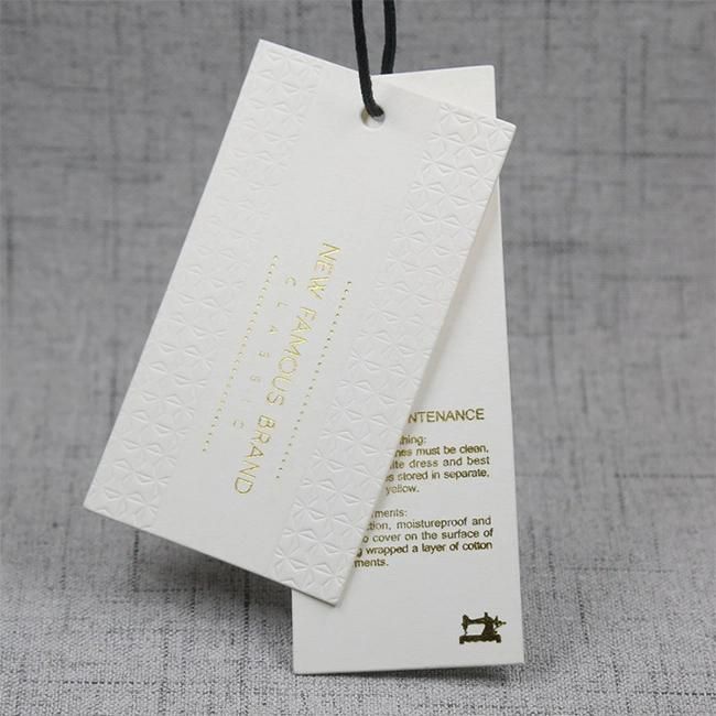 Wholesale Garment Tag Paper Clothing Tag