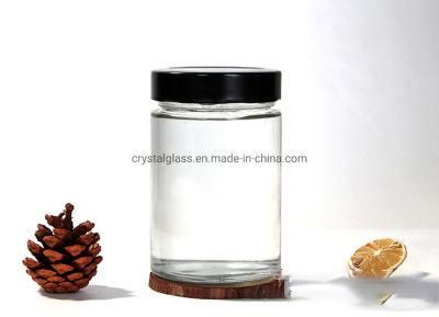 100ml 140ml 180ml 200ml 220ml 280ml 380ml 500ml Crystal Jars with Tin Lid