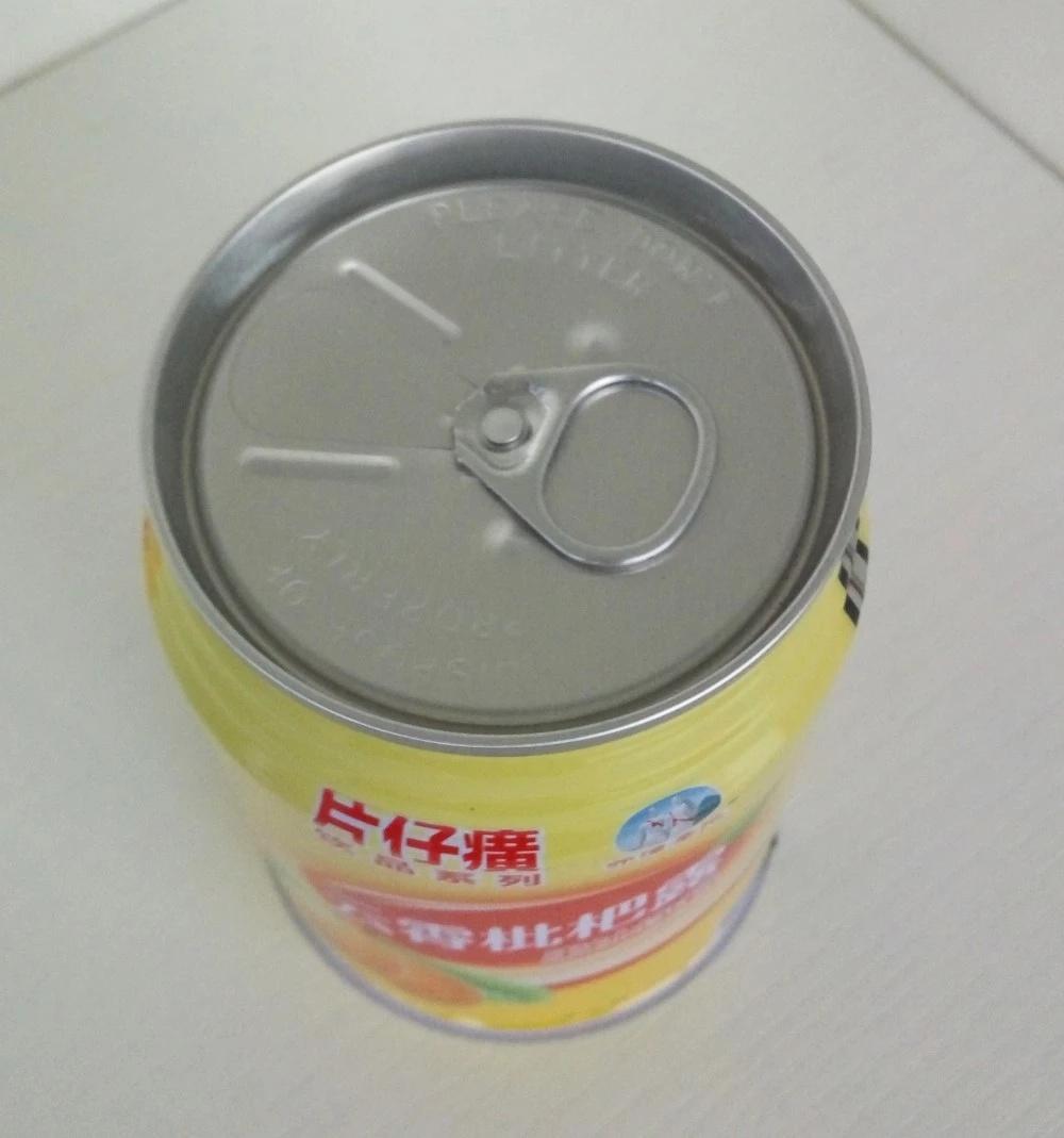 691# BPA-Free Tin Can Empty for 250ml Juice Packing