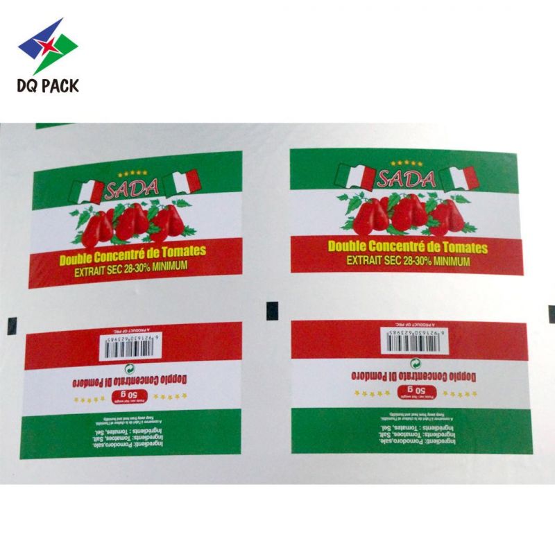 Customized Printing Packing for Tomato Sauce Laminating Film Plastic Film