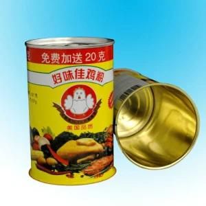 Easy Open Round Food Metal Tin Container