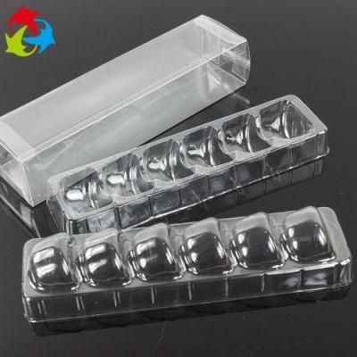 Transparent Plastic Blister Tray with Lid for Macaron