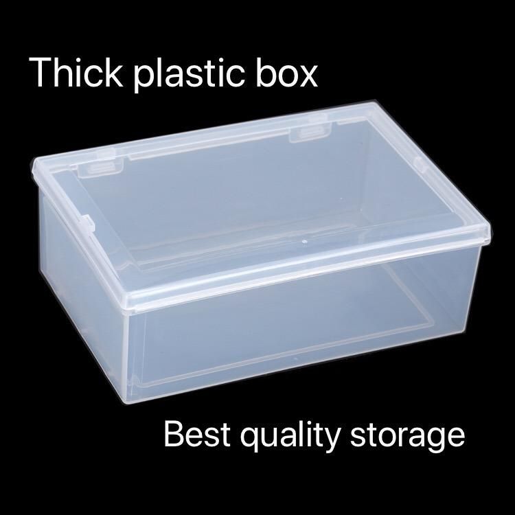 Rectangular PP Container PP Plastic Case with Hinge Lid