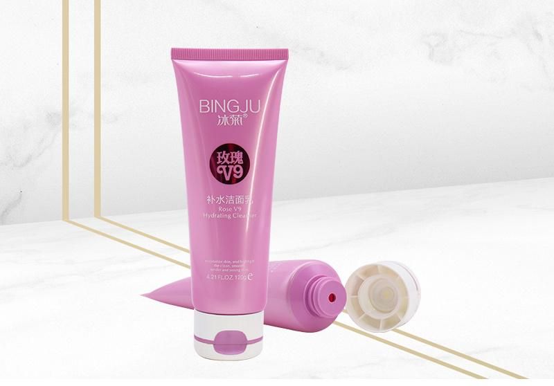 Factory Price PE Plastic Flip Top Squeeze Cosmetic Cream Tube