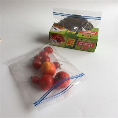 Reusable Quart Bags BPA Free Leakproof Frozen Zipper Bag