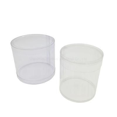 Custom Size Gift Round Plastic Cylinder Box