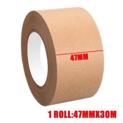 Qpack Environmentally Friendly Biodegradable Custom Logo Carton Sealing Water-Activated Tape