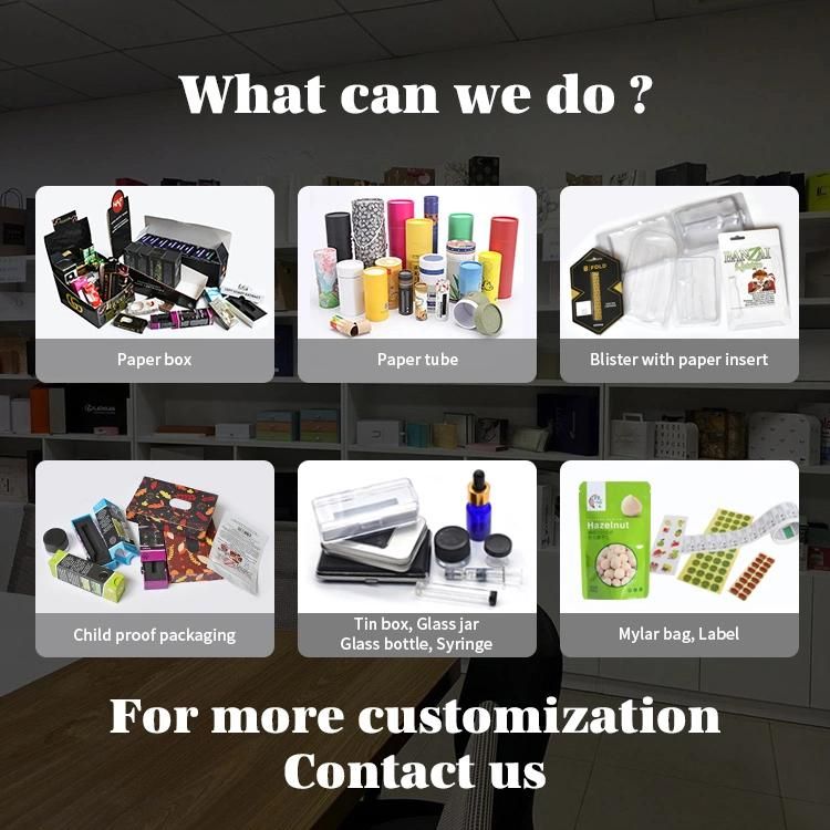 Wholesale Custom PVC Window Electronic Cigarette Atomizer Heaven and Earth Boxes