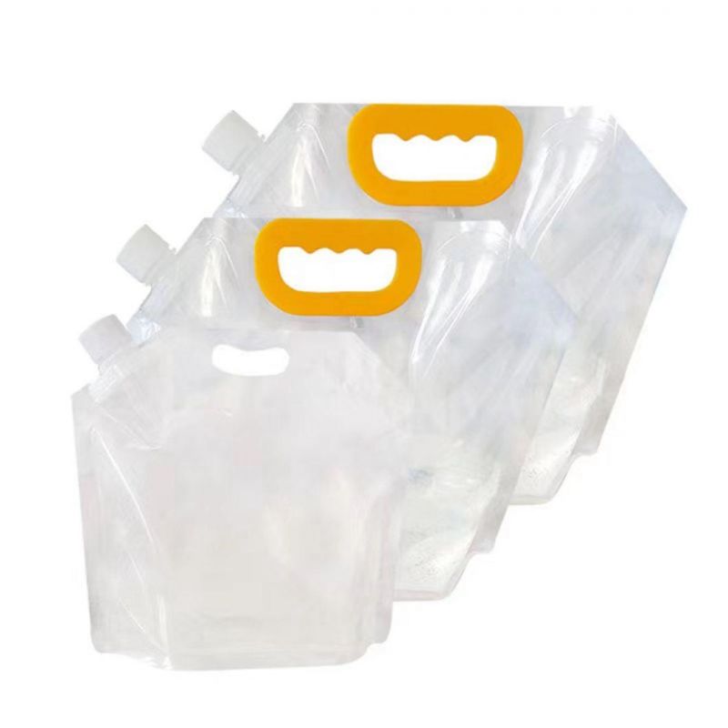 5L Plastic Spout Pouches Stand up Spout Bag with Handle