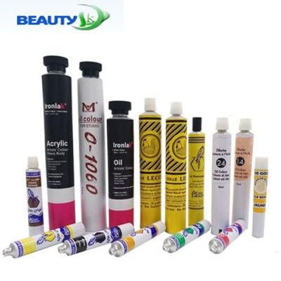 Professional Collapsible Aluminum 12ml Watercolor Paints Tubes