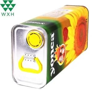 Factory Quality Assurance Custom Cooking Oil Can with UV Printing