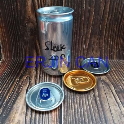 Aluminum Can Production Sleek Slick Fit 200ml 6.7oz 6.8oz 12oz 355ml for Wine Tea Energy Drink Coffee