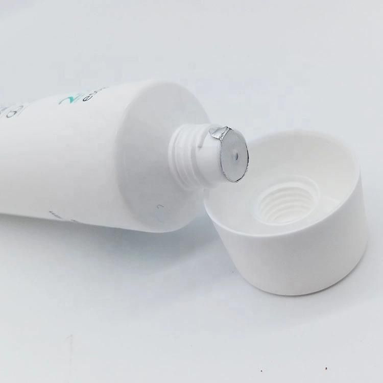 White Plastic Tube Cosmetic Packaging Matte Plastic Tube for Cream