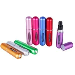 5ml Mini Travel Size Bottom Refillable Pocket Aluminum Perfume Atomizer Bottle