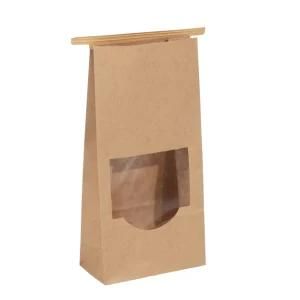 100 Pack Paper Sandwich Bags Small Paper Bags Kraft Paper Bags