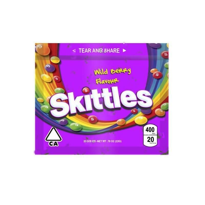 Newest Style Mylar Bag Skittles Packing