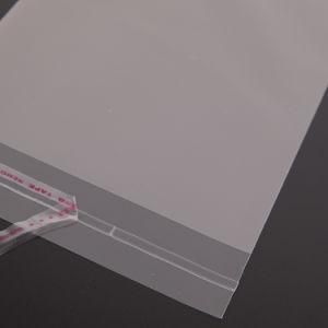 Chinese Manufacture Custom Printing Self Adhesive Plastic Packing Clear OPP Plastic Bag