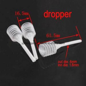 Plastic Cosmetic Dropper/Perfume Dropper Made in China/ Baby Medicine Dropper