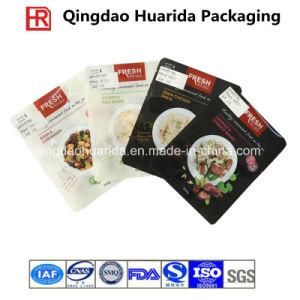 Plastic Flat Gravure Printing Ziplock Frozen Food Packaging Bag