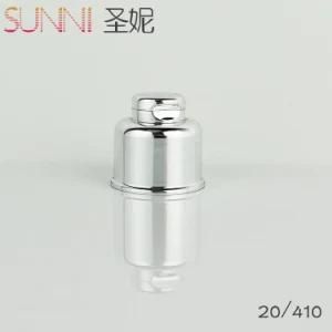 20/410 Silver Colour Cap Hot Sale Bright Silver UV Flip Top Cap