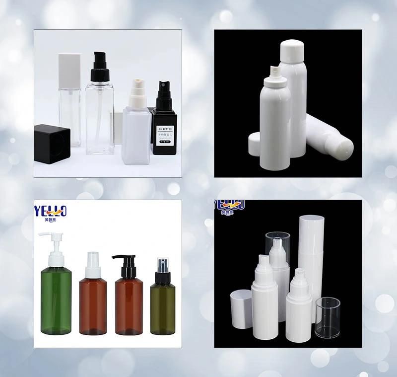 Cosmetic Packaging Clear Plastic 50ml 60ml 100ml 120ml 150ml 200ml 250ml 500ml Empty Hand Sanitizer Lotion Spray Bottle