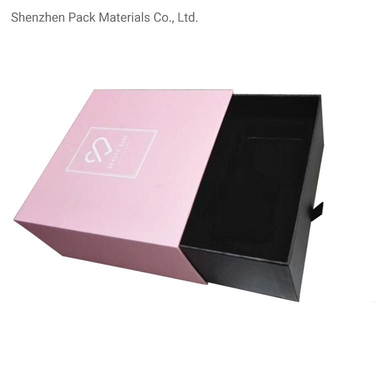 Drawer Fashion Gift Neck Luxury Perfume Birthday Sliding Door Customized Jewelry Packaging Box