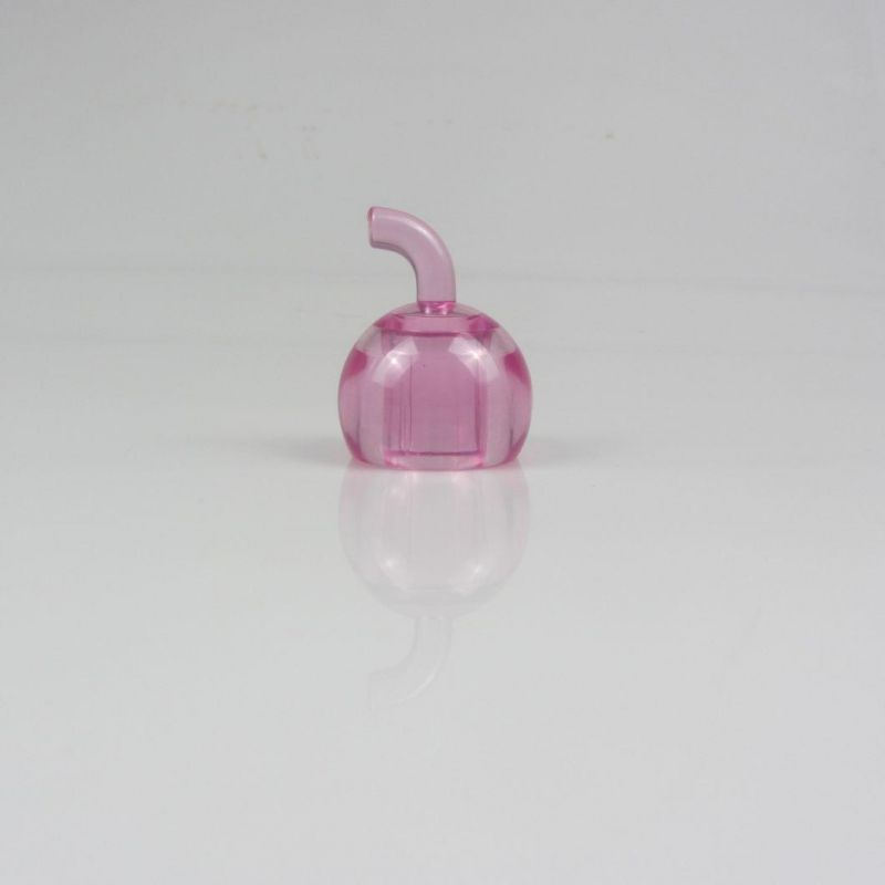 Free Sample Empty Clear Luxury Beautiful Round Perfume Bottle