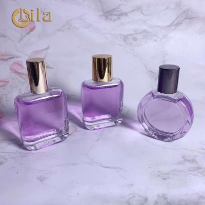 Custom High Quality Made Luxury Perfume Bottle 50ml 100ml Refill Polished Empty Glass Pump Spray Perfume Bottles