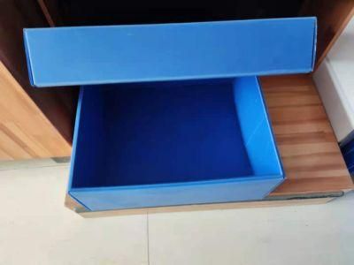 High Strength Damp-Proof PP Corrugated Plastic Storage Box with Lid