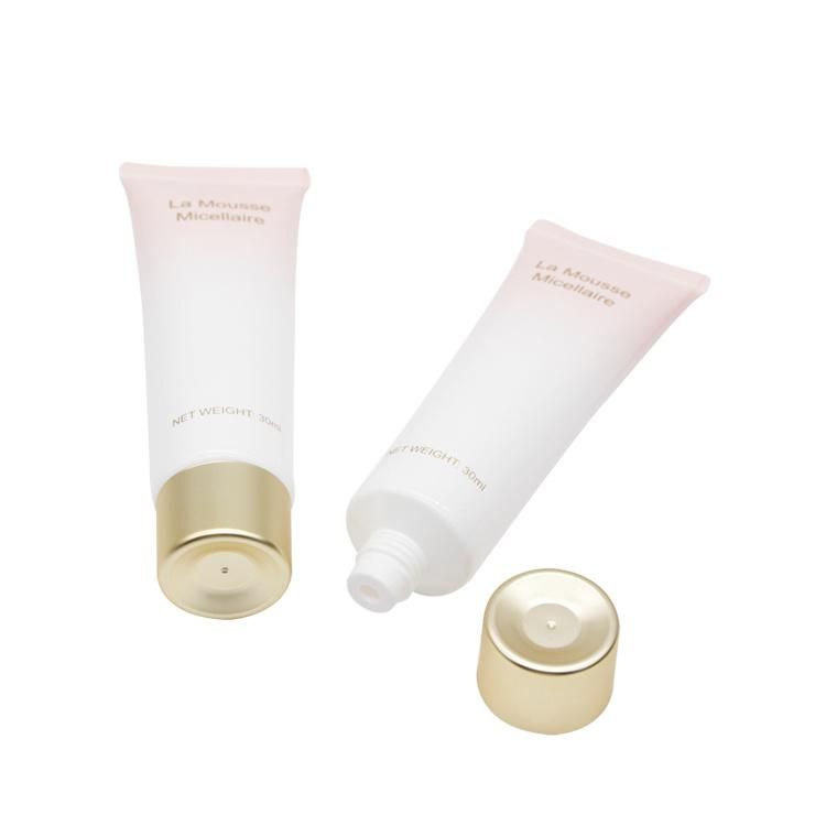 Custom Cosmetic Packaging Tube with Plating Cap