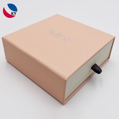 Custom Logo Kraft Paper Drawer Box, Folding Sliding Drawer Box Packaging