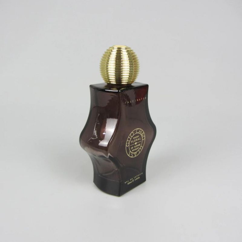 Thick Bottom Spray Glass Perfume Bottles with Crimp Neck