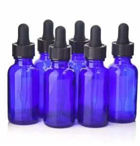 60ml Blue Boston Refined Oil Bottle Dropper Bottle for Essential Oil