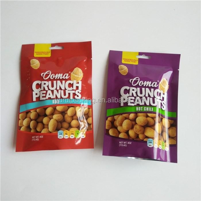 Custom Print Self Sealing Edible Aluminum Foil Food Packaging Mylar Laminated Plastic Bags