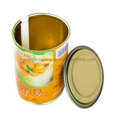 The Factory Sell 691# Empty Can for 250ml Orange Drink / Beverage Tin Can