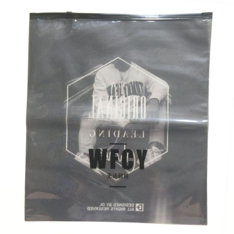 Clothing Packaging Bags Zipper Bag PE Poly Bags Customized OEM Logo