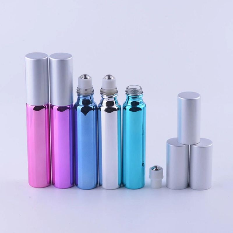 Aluminum Roll on Glass Bottle with Aluminum Cap