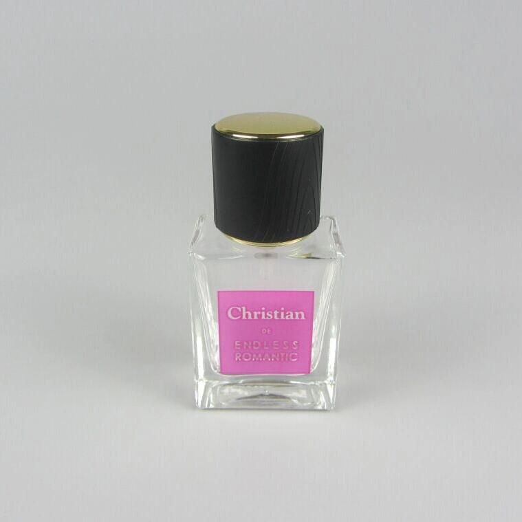 Custom Logo 30ml Empty Glass Perfume Bottle