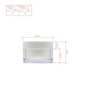 30g Customized Luxury Bottle Plastic Cosmetic Packaging Cream Jar