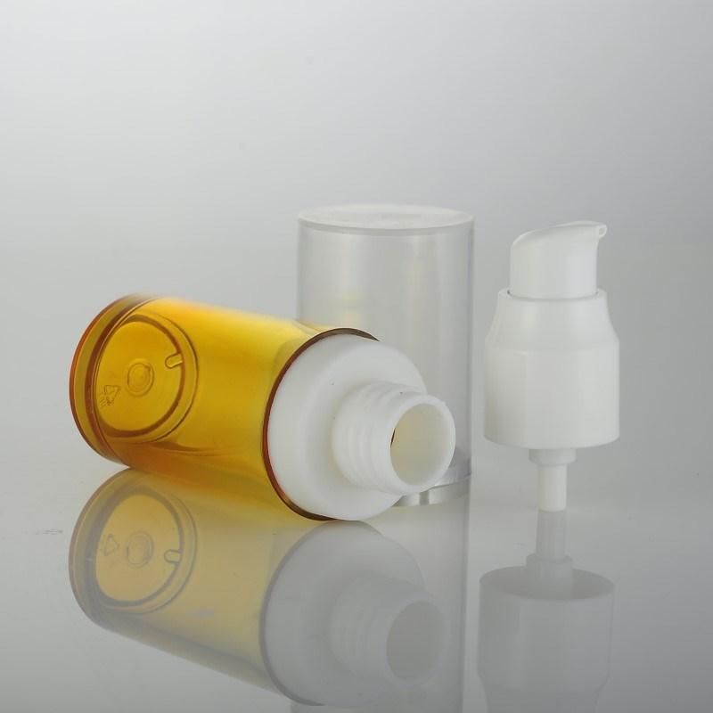 30ml Plastic Pet Yellow Bottle for Lotion