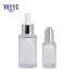 Fancy High Quality Eco PETG 45ml 15ml Cosmetic Plastic Rhomb Shape Cute Dropper Bottles