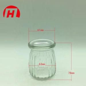 Popular Pint Glass Jar, 160ml Honey Jar Honey Glass Bottle for Upscale Hotel