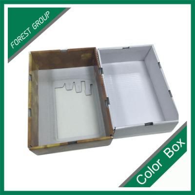 Cardboard Corrugated Apples Packaging Box with Clear PVC Window