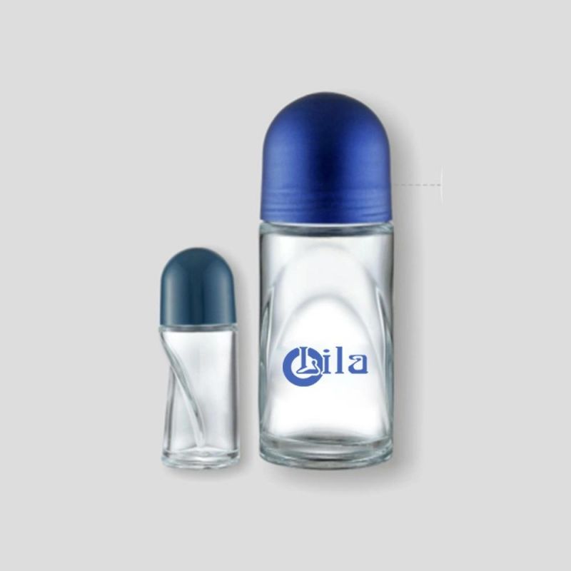 Wholesale Amber Color 2ml 5ml Mini Essential Oil Glass Roller Bottle with Roll on