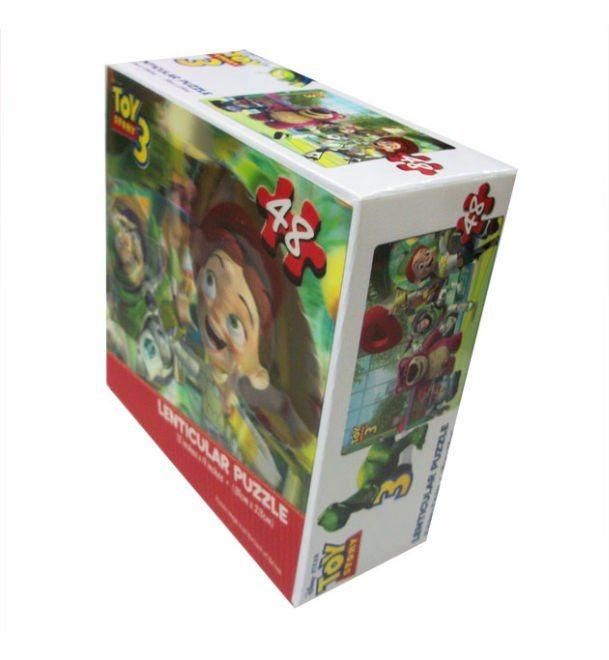 3D Lenticular Printing Plastic Packing Box  for Gift