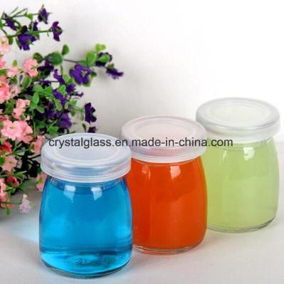 100ml 150ml Empty Pudding Fresh Milk Glass Bottle