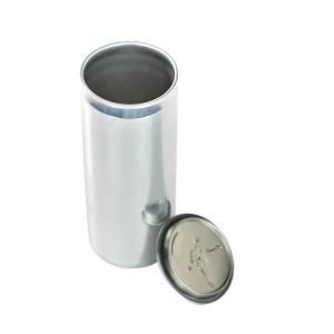 Food Grade Paint Round Empty Tin Can for Packaging Beer Juice and Beverage